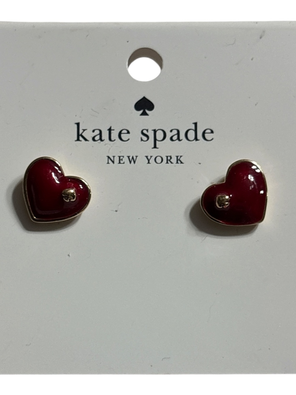 Kate Spade Heart and Spade Stud Earrings